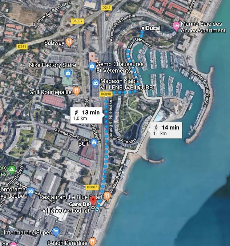 Dream French Riviera - Fame Marina Baie Des Anges Apartment Villeneuve-Loubet